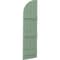 Ekena Millwork Americraft 4-Board (3 Batten) Wood Joined Board-n-Batten Shutters w/ Arch Top, ARW401BQ414X77TGH, PR ARW401BQ414X77TGH - alternate 5